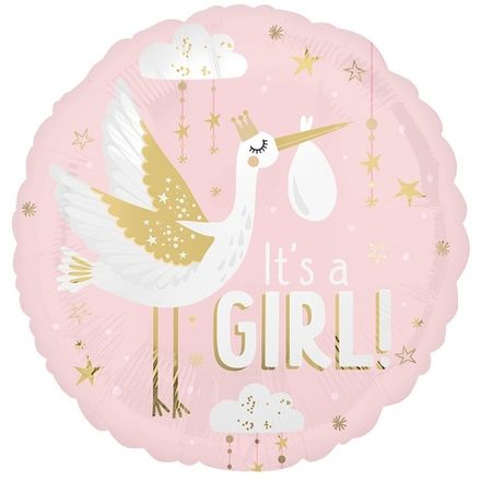 Круг "Золотой аист для девочки"