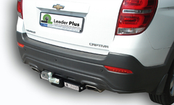 Фаркоп(прицепное) Лидер-Плюс для CHEVROLET CAPTIVA 2006- ... (C НЕРЖАВЕЮЩЕЙ ПЛАСТИНОЙ)(паспорт и сертификат в комплекте)(без электрики)C217-F(N)