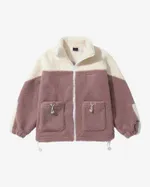 Куртка YMKASHIX Furry HTF Big Logo Лавандовая