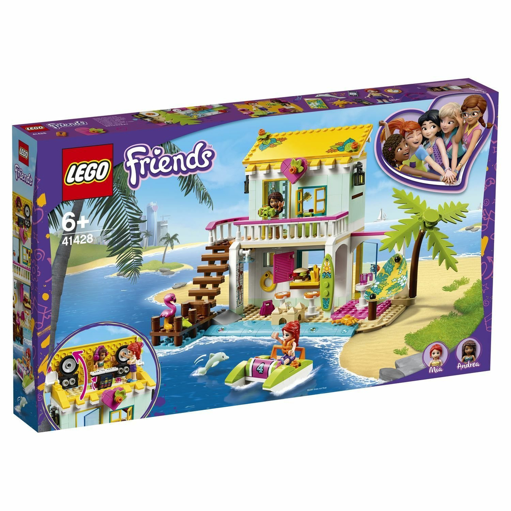 LEGO Friends: Пляжный домик 41428 — Beach House — Лего Френдз Друзья Подружки
