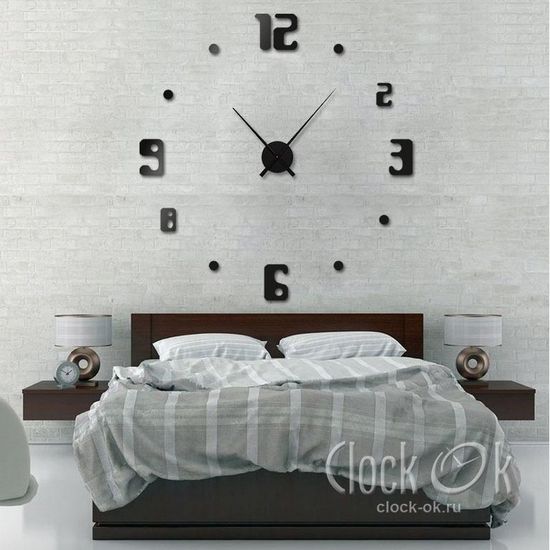 Настенные 3D часы Fashion