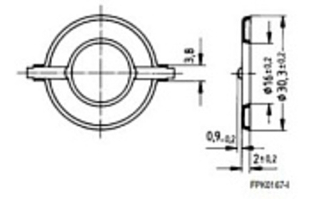 P 36 x 22 Прокладка B65612A5000X000