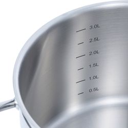 Кастрюля из нержавеющей стали Gipfel Signo 1362 20 см/3,5 л