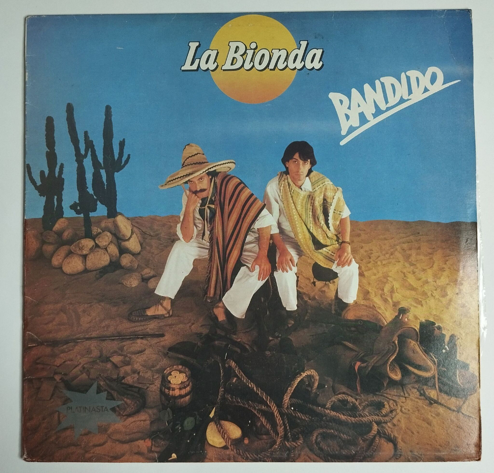 Винтажная виниловая пластинка LP La Bionda Bandido (Югославия 1979)