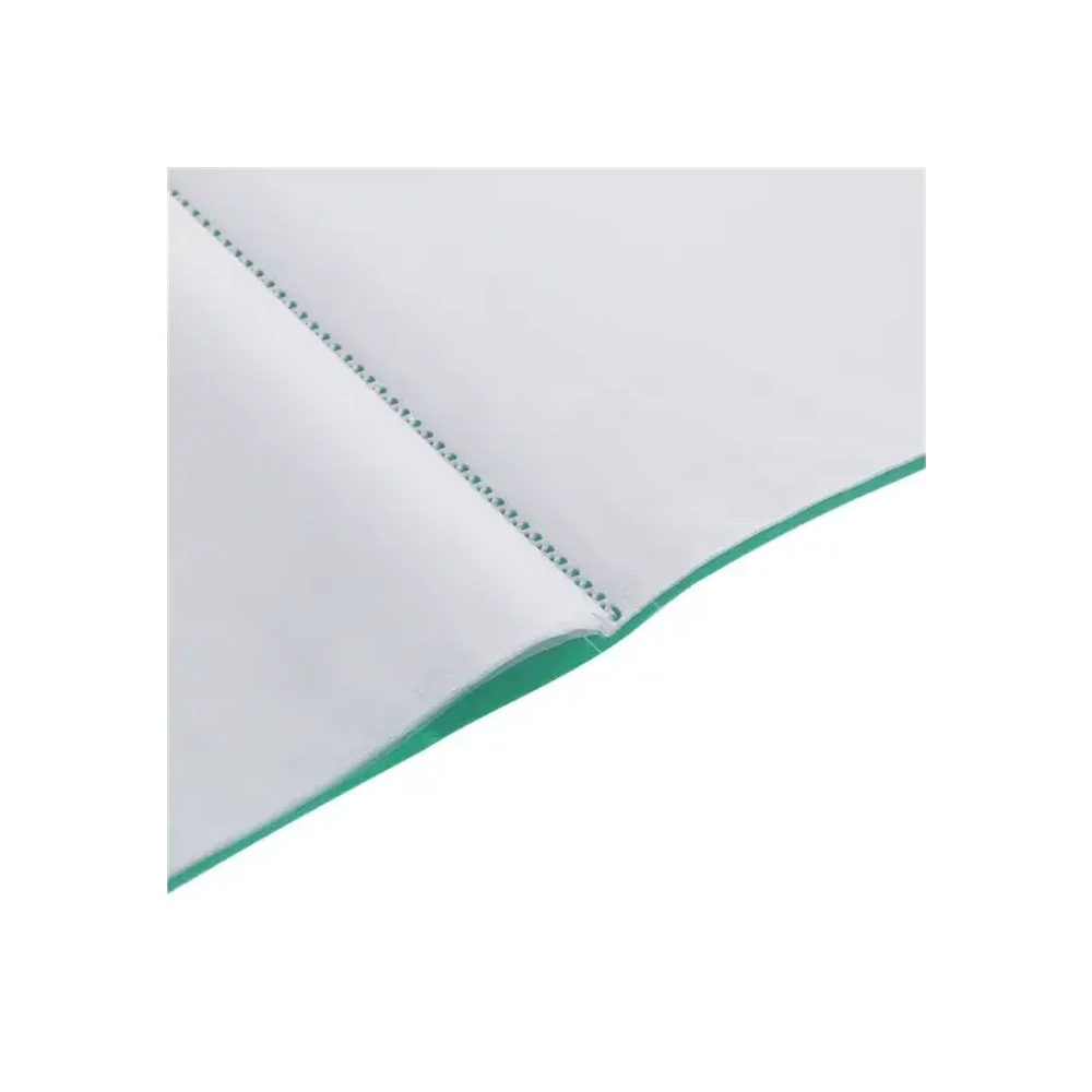 Папка 60 ф пл. 0,7 мм А-4 CRYSTAL зеленый CR60grn