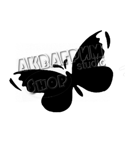Трафарет для блеск тату "Бабочка №3