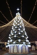 Уличная елка ствольная "Таежная" (пвх) от 11 до 21 м