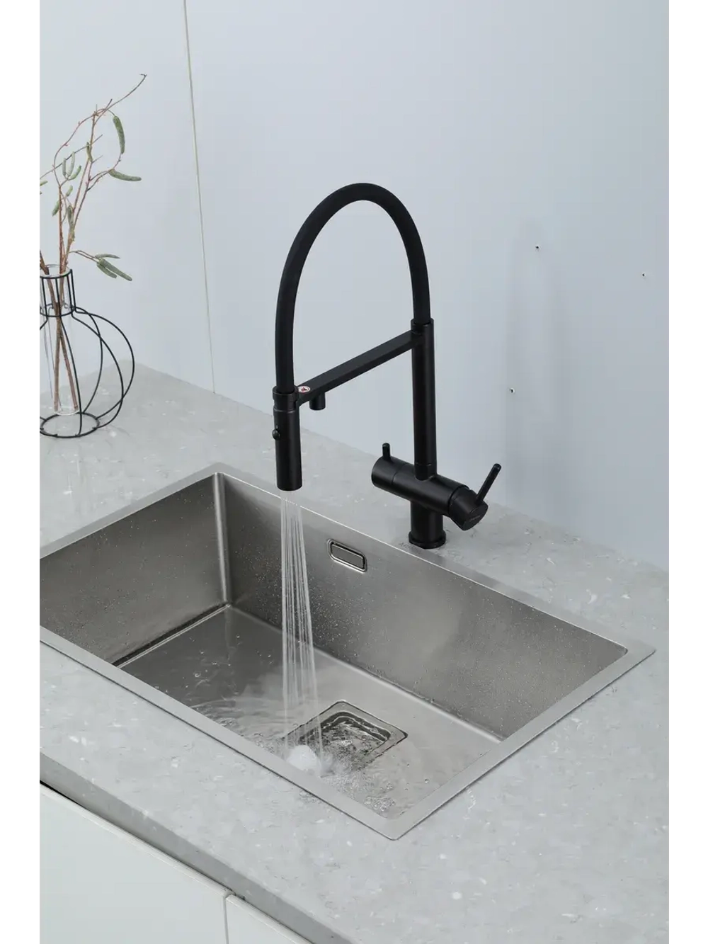 Смеситель для кухни с подключением к фильтру Gappo G4397-86