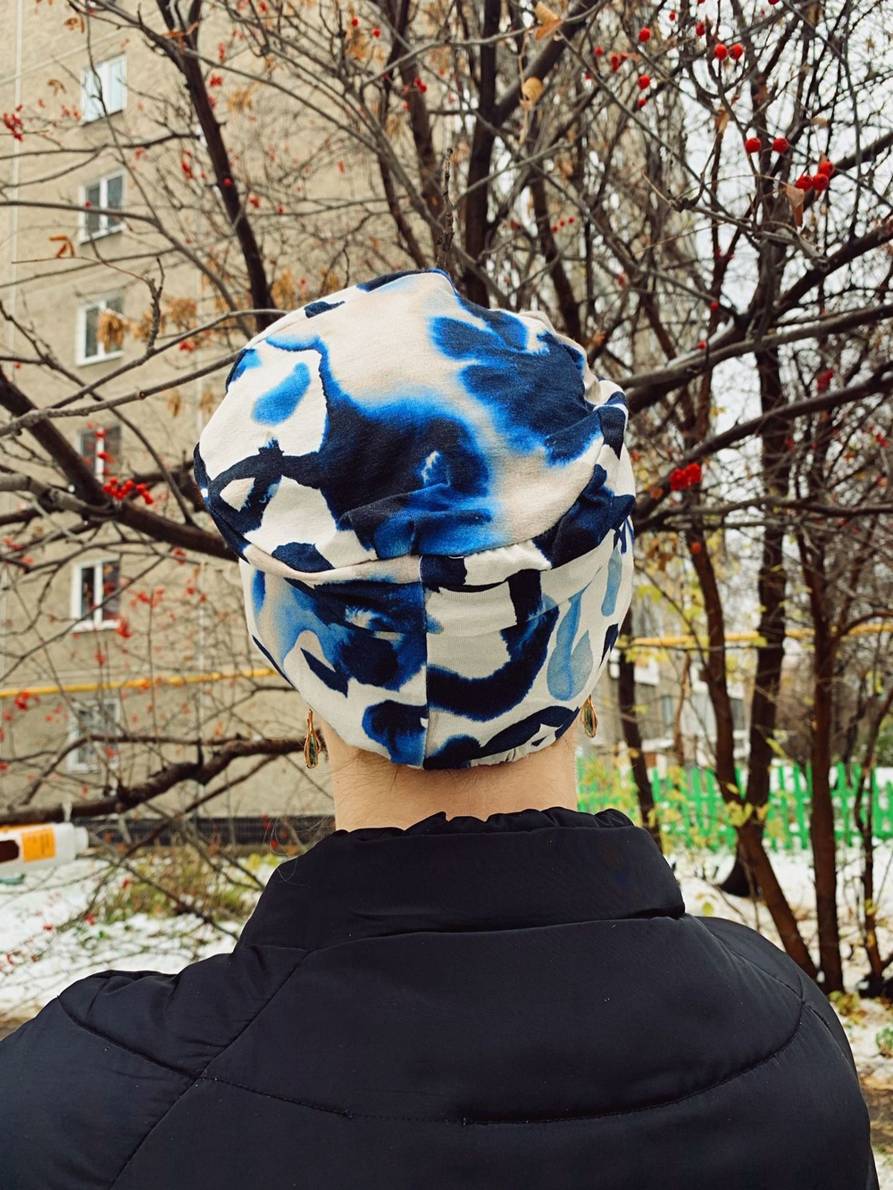 Шапочка тюрбан БЛАНКА