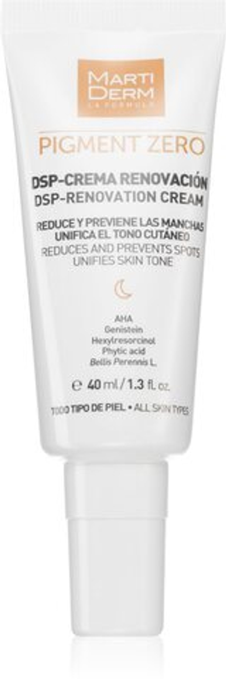 MartiDerm Pigment Zero DSP-Cream - ночной крем против обесцвечивания кожи /   40  ml  / GTIN 8437000435556