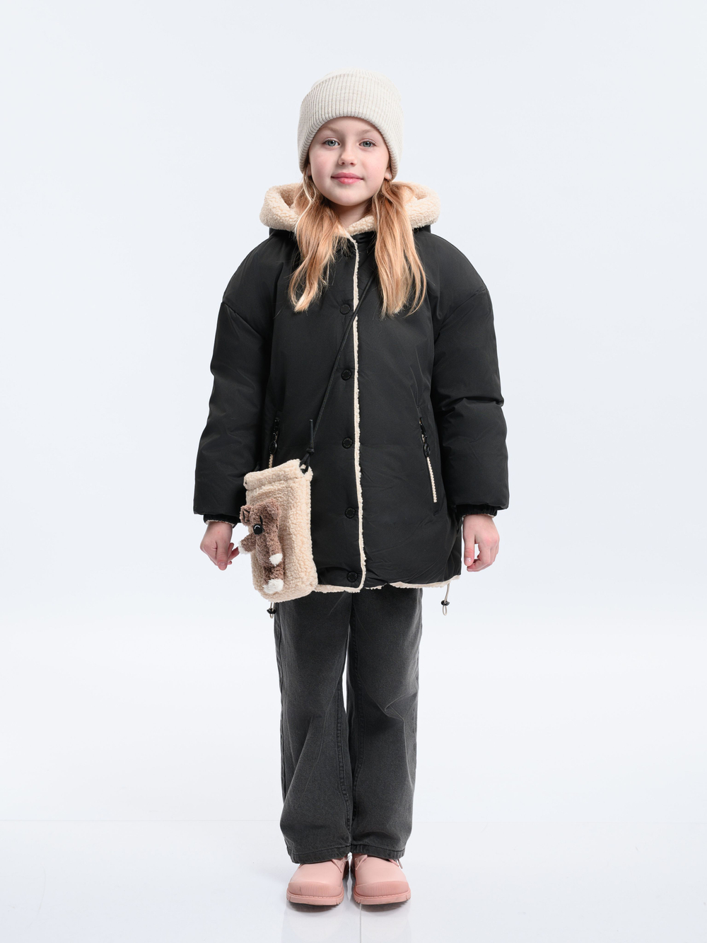 Куртка Еврозима двухсторонняя Тедди