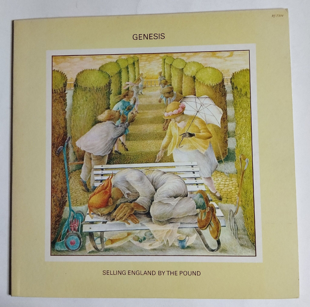 Винтажная виниловая пластинка LP Genesis Selling England By The Pound (Japan 1978) (No Obi)
