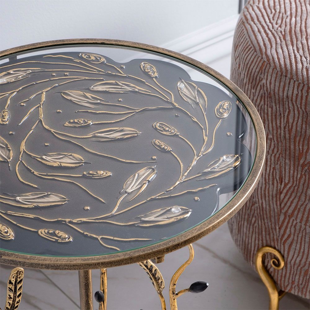 Столик декоративный Oliva Branch (Олива Бранч) Каштан