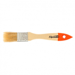Кисть плоская Slimline 1" (25 мм), натуральная щетина, деревянная ручка Sparta