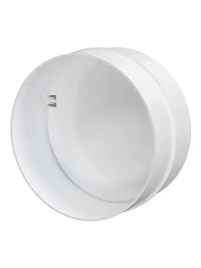 Соединитель пластиковый ERA D125 мм c обратным клапаном