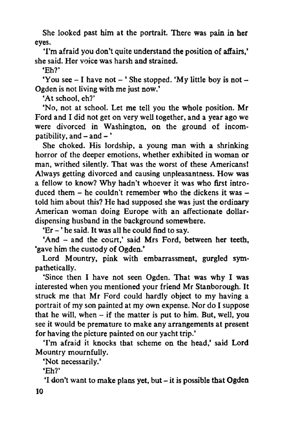 The little nugget | P. G. Wodehouse