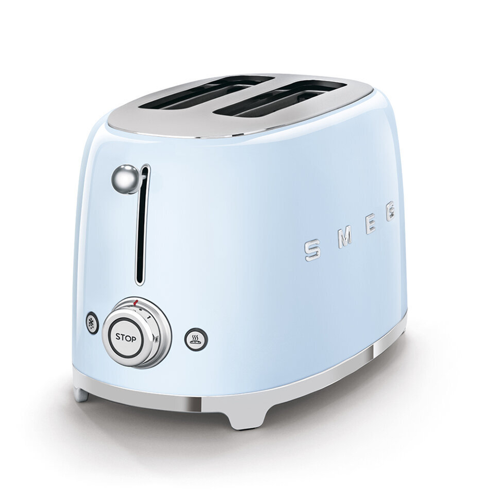 Тостер на 2 ломтика Smeg TSF01PBEU
