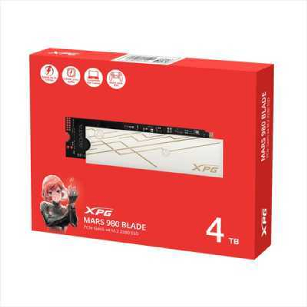 SSD диск ADATA Mars 980 Blade 4Tb SMAR-980B-4TCS