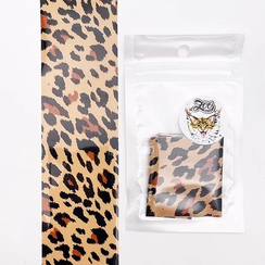 Фольга переводная леопард Zoo №1596