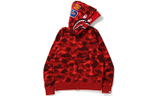 A Bathing Ape Color Camo Shark Wide Full Zip Double Худи