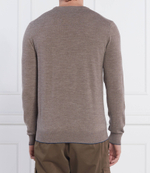 Хлопковый свитер Aeronautica Militare - песочный(MA1388L415)