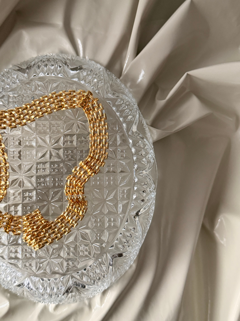 Колье золотое Плетение