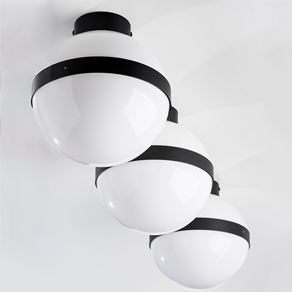 812117 Люстра GLOBO 1х40W E14 ЧЕРНЫЙ/БЕЛЫЙ