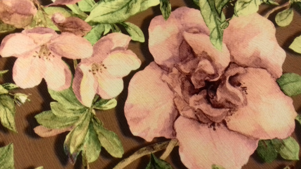 Микровелюр Xpoint (Икспоинт) 0016.07 Бабочки зеленое