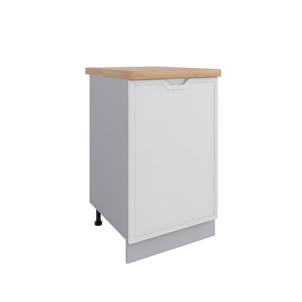 Кухня Модуль С 500 (левый) Арка Штукатурка белая