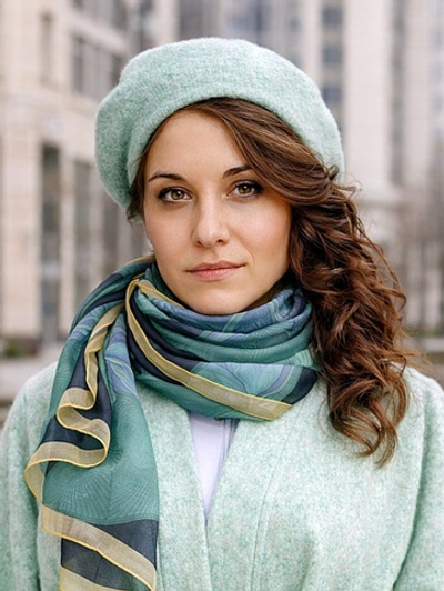 Берет / шалфей