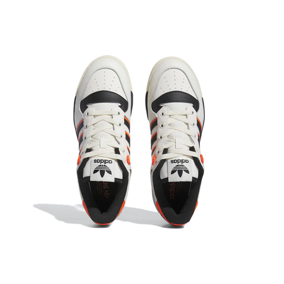 adidas originals RIVALRY 86 Кроссовки для скейтбординга Низкие Белый Черный Оранжевый Унисекс