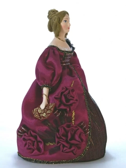 Кукла коллекционная Дама в бальном платье