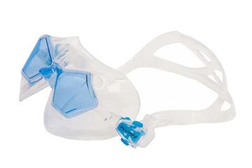 Очки для плавания Salvimar JEKO прозрачный силикон/голубые линзы