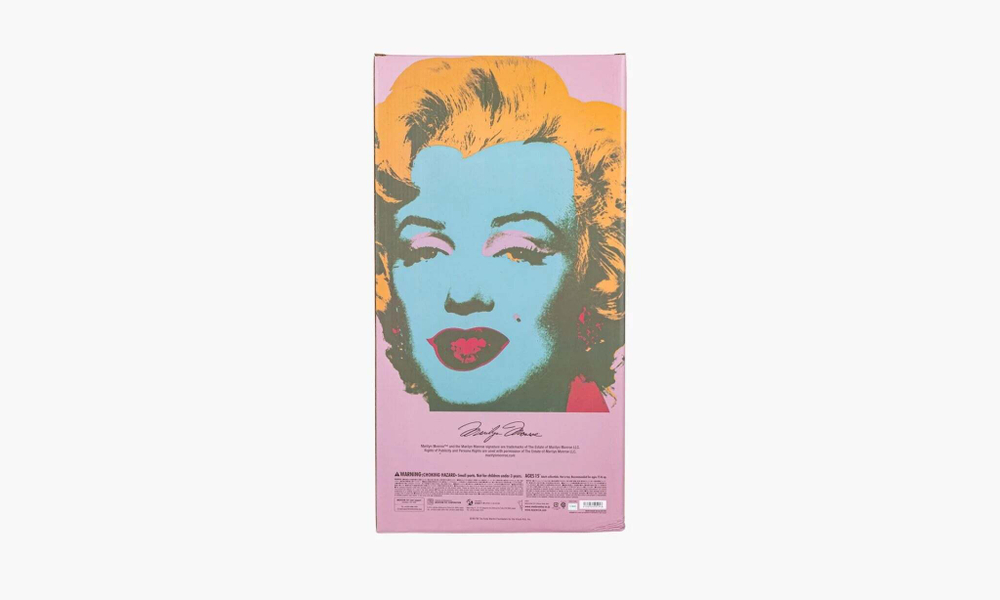 Bearbrick Andy Warhols Marilyn Monroe "1000%"