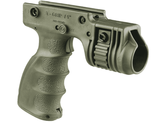 Тактическая рукоять с креплением для фонаря диаметром 1 дюйм