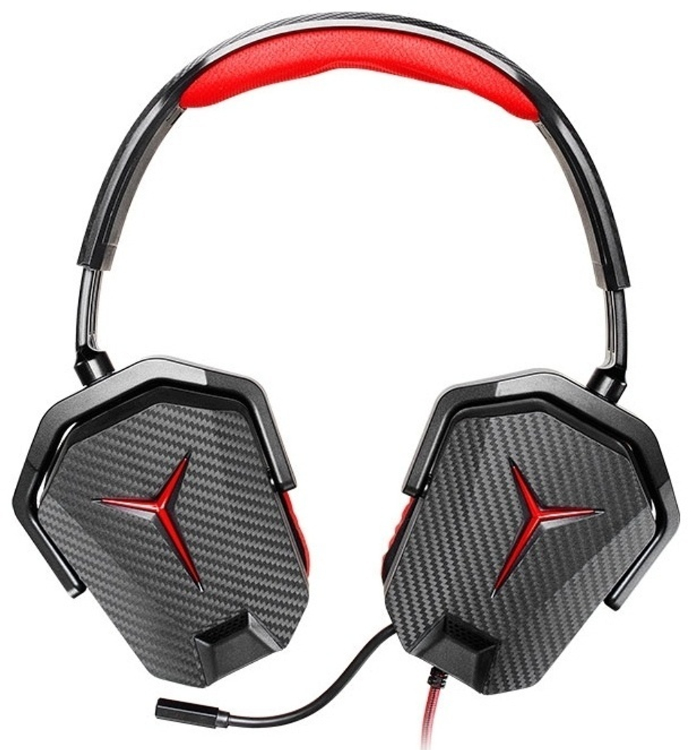 Наушники Lenovo Y Gaming Stereo Headset-ROW черный-красный