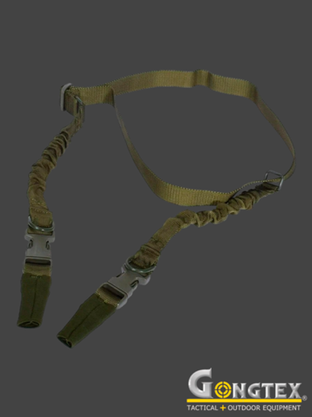 Оружейный ремень двухточечный Gongtex (GSL-0004) (Олива)