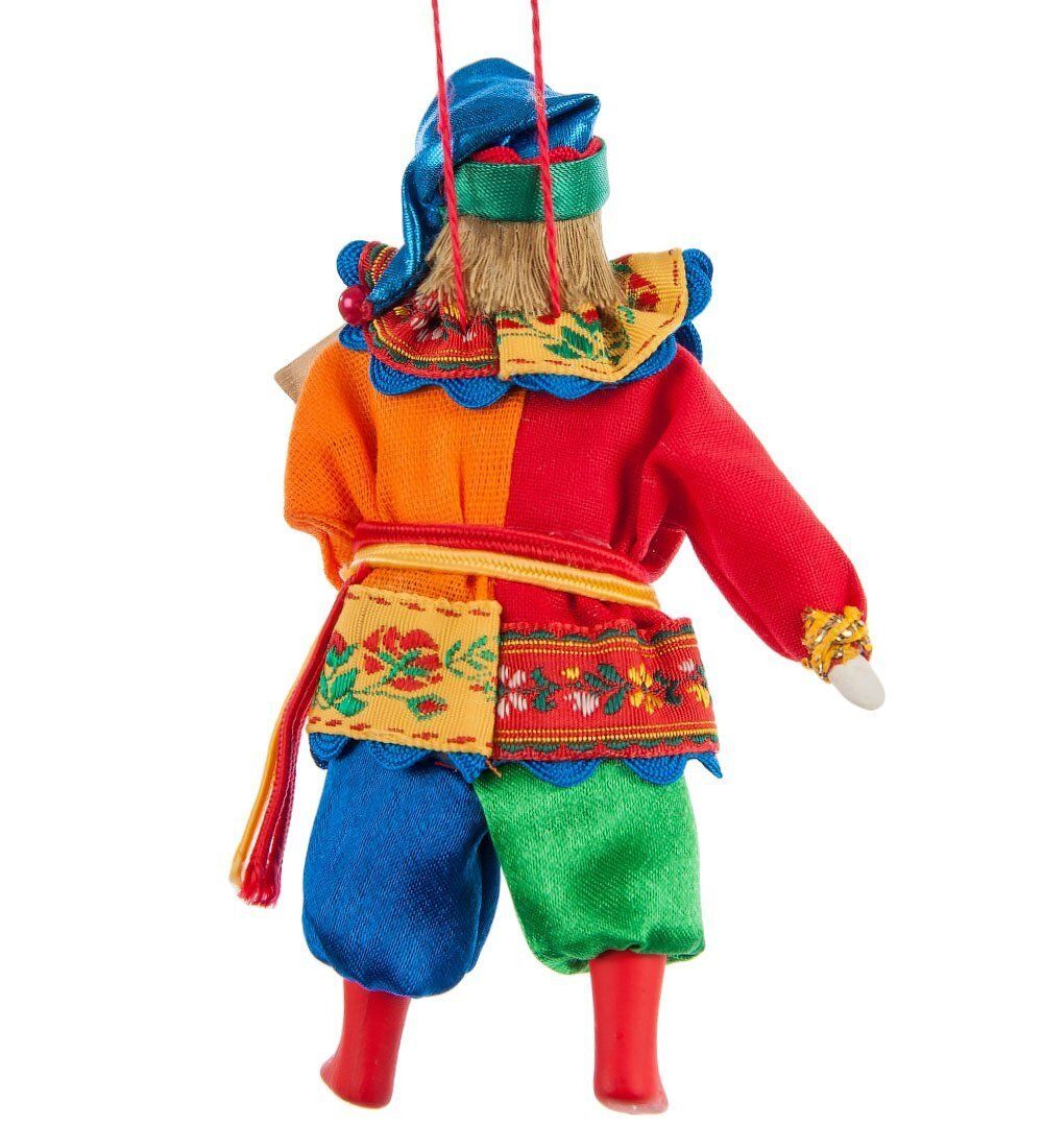 RK-651 Кукла подвесная «Скоморох с балалайкой»
