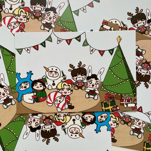 Открытка / artkeys_ / STRAY KIDS / "happy new year"