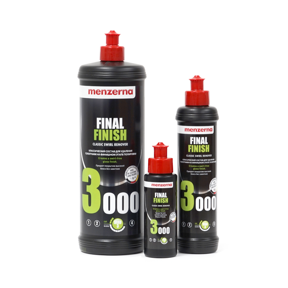 Menzerna FF 3000 Паста полировальная низкоабразивная антиголограммная 100мл