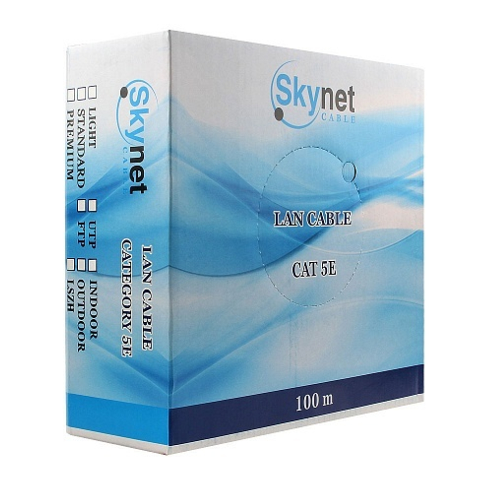 Кабель витая пара F/UTP 5e кат. 4 пары SkyNet CSP-FTP-4-CU-OUT/100