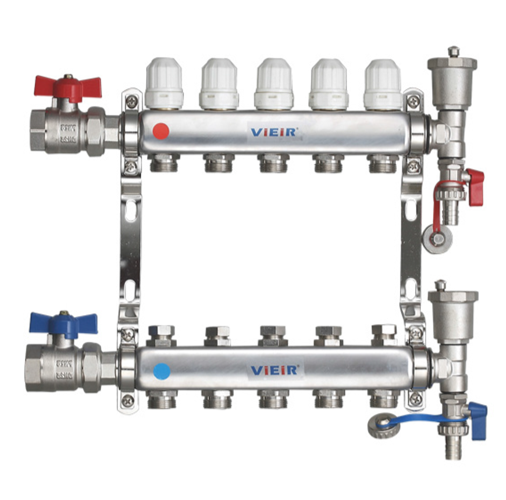 Колл. группа (НЕРЖ) без РАСХОД. 1" х 7 ход ViEiR