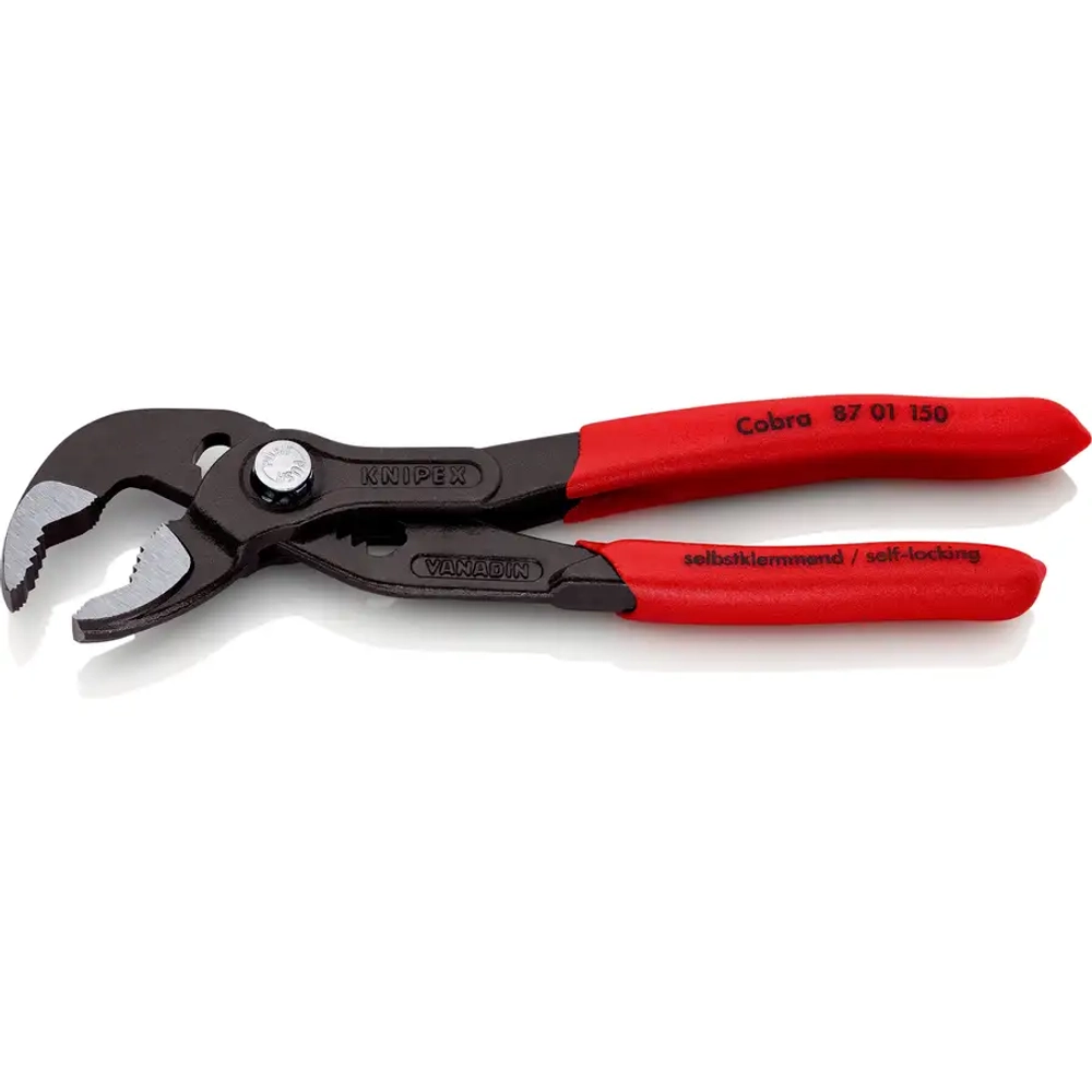 Клещи трубные Cobra® черненая 150 мм Knipex 87 01 150