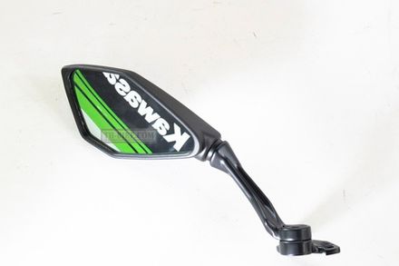56001-0351. MIRROR-ASSY,LH. Left mirror Kawasaki EX650, Ninja650, ER6F 2017-2020