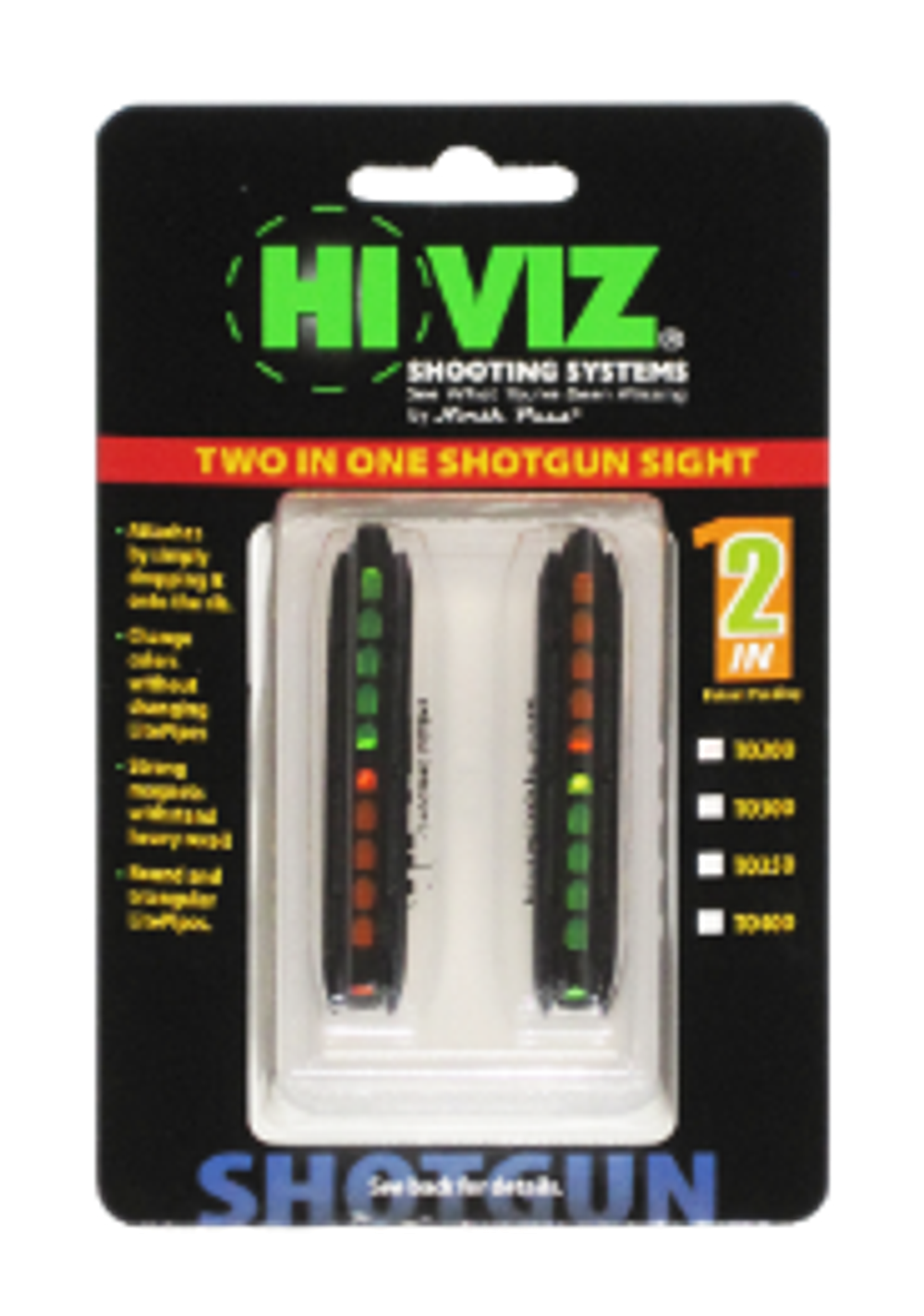 HiViz мушка TO200, ширина планки 4,2 мм - 6,7 мм