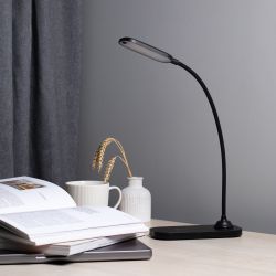 Настольный светильник ЭРА NLED-524-6W-BK светодиодный аккумуляторный черный