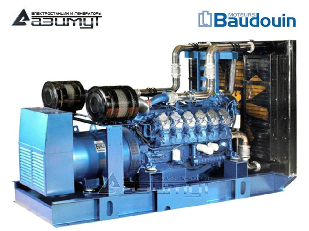 Дизельный генератор Азимут АД-630С-Т400-1РМ9 Baudouin