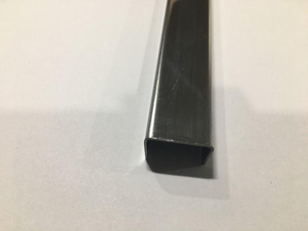 Фриз-С конусный 20*12мм "DP" 2,7м Полир. 0,8мм сталь