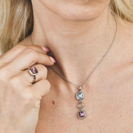 Колье Boccadamo METALLO E CRISTALLO XGR713A