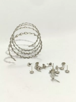 Гвоздевая лента "Матовое Серебро" молдинги для мебели